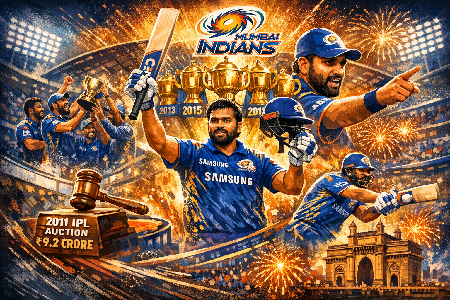 Rohit Sharma Rewrote Mumbai Indians' History Across Thirteen Years