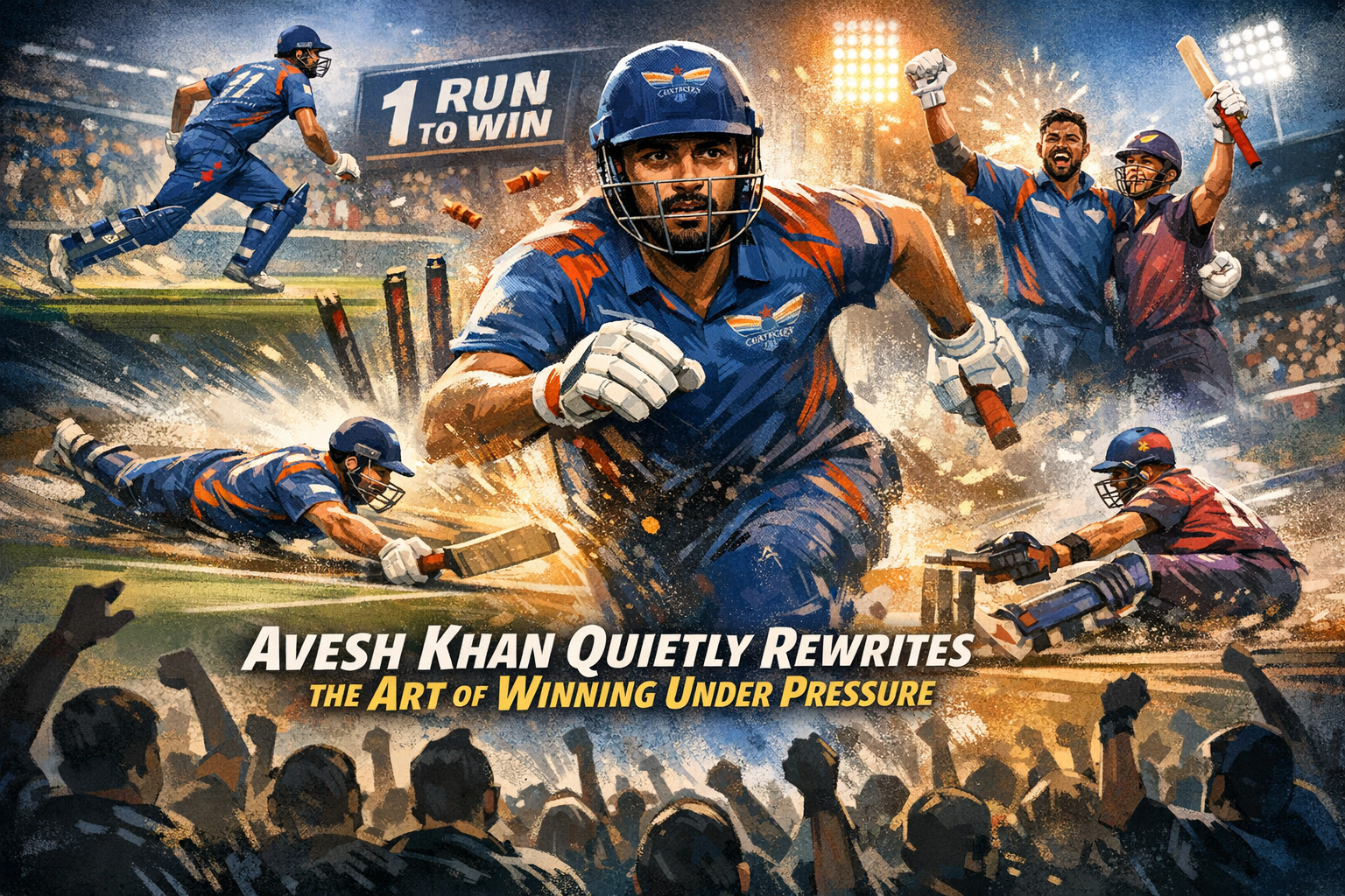 Avesh Khan Quietly Rewrites the Art of Winning Under Pressure